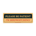 Birdwatching Bumper Sticker