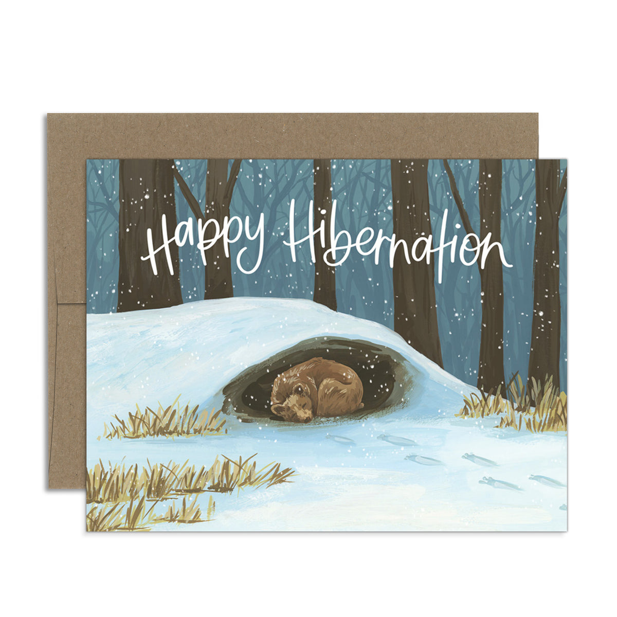 Happy Hibernation Greeting Card