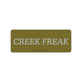 Creek Freak Bumper Sticker