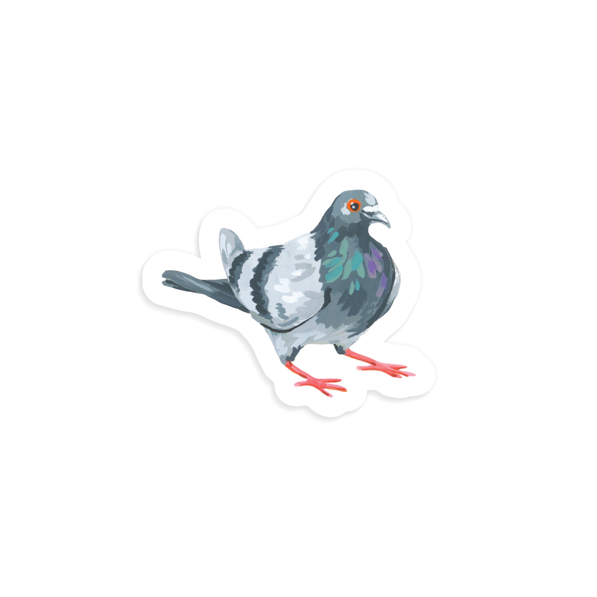 Pigeon Sticker – Squat