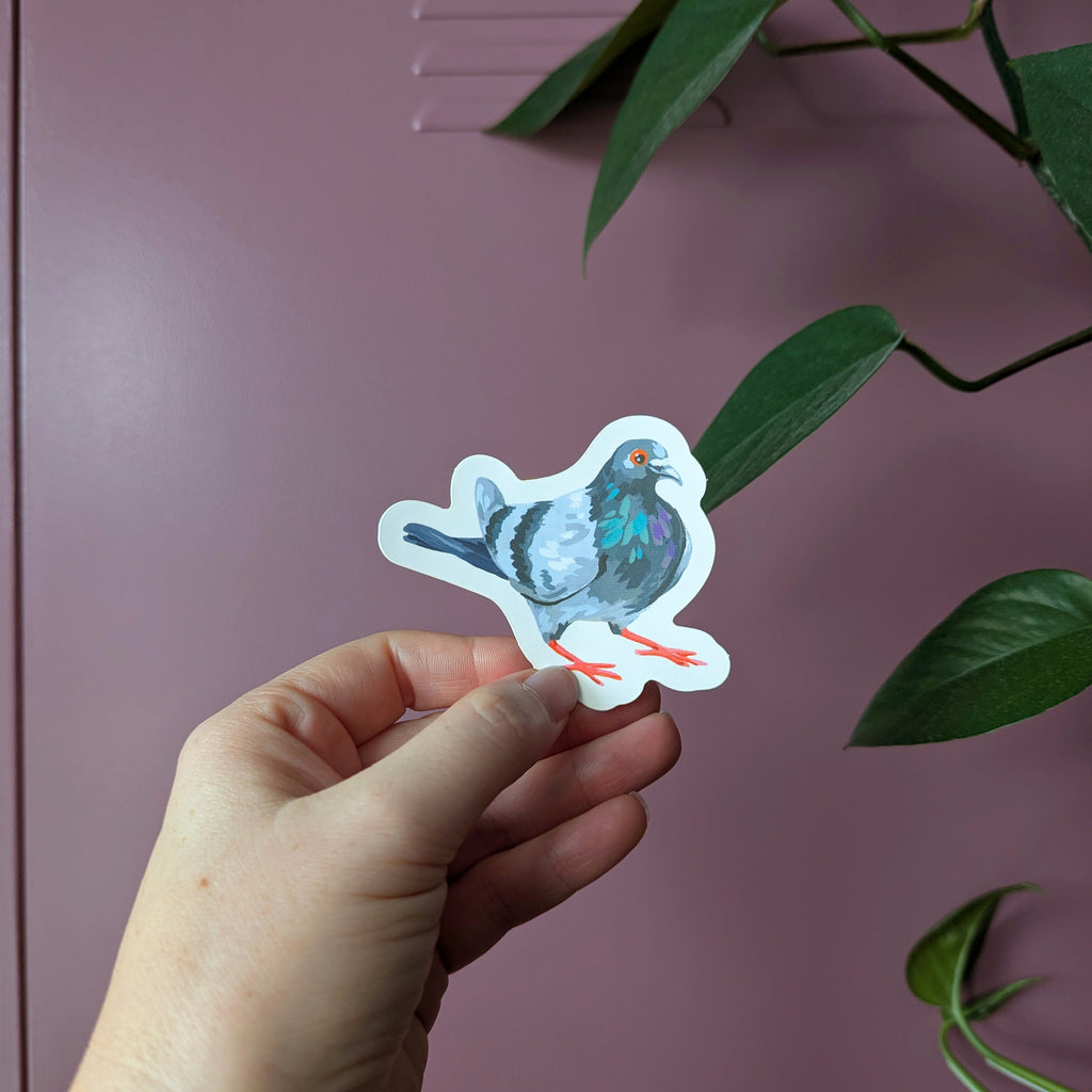 Pigeon Sticker – Squat